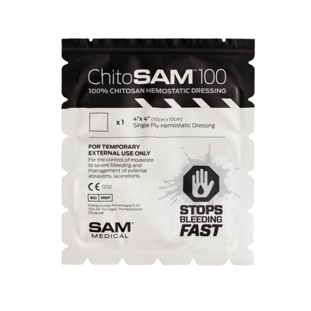 SM - SAM CHITOSAM 100 DRESSING 4" x 4"